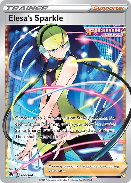 Elesa's Sparkle 260/264 [Holo Ultra]