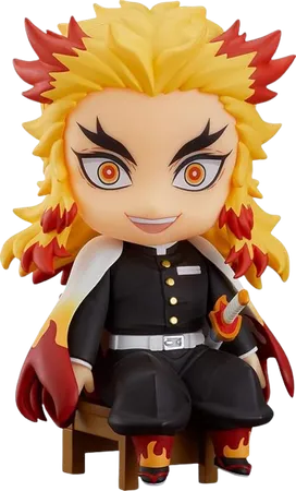 Demon Slayer: Kimetsu no Yaiba: Kyojuro Rengoku Nendoroid Swacchao! Action Figure