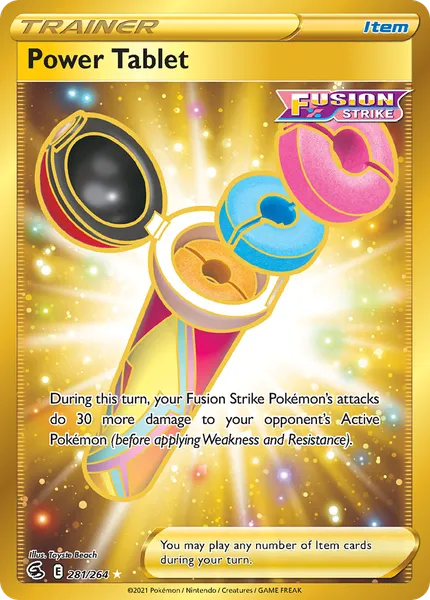 Power Tablet 281/264 [Holo Secret]