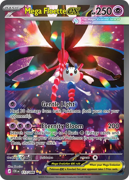 Mega Floette ex 117/086 [Holo SIR]