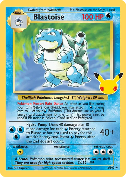 Blastoise 2 [Holo Classic]