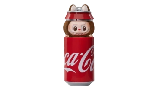 Labubu Coca Cola Series Mysterious Guest Vinyl Plush Figure