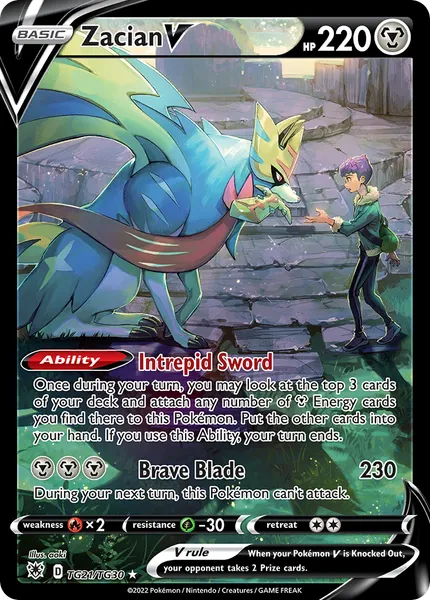 Zacian V TG21/TG30 [Holo]