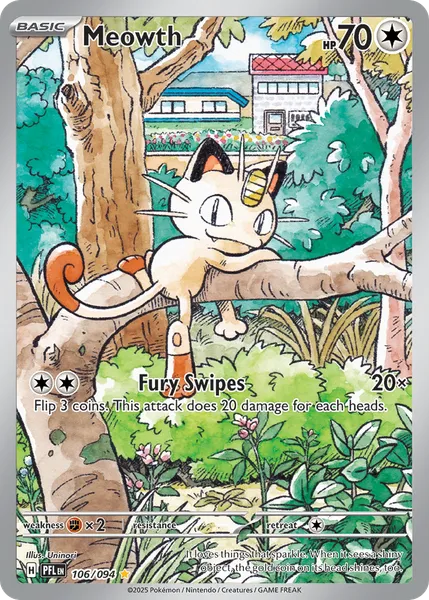 Meowth 106/094 [Holo IR]