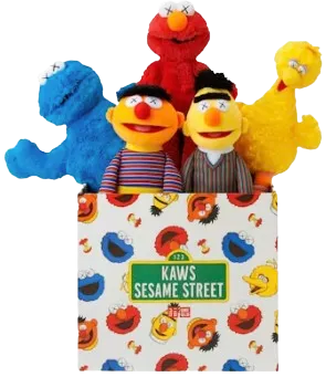 Sesame Street Uniqlo Plush Toy Complete Box Set