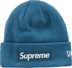 New Era Box Logo Beanie (FW23) Blue