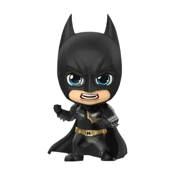 Official DC Comics The Dark Knight Trilogy Cosbaby Batman 12cm Mini Hot Toys Figure