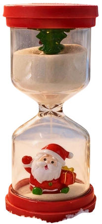 Santa Hourglass