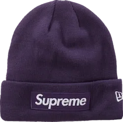 New Era Box Logo Beanie (FW23) Dark Purple