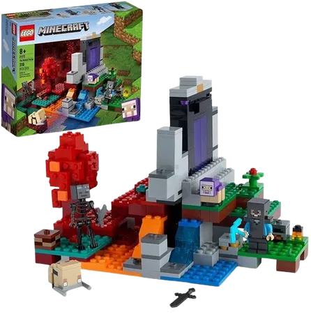 LEGO Minecraft The Ruined Portal Building