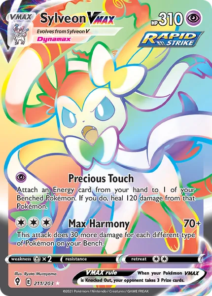 Sylveon VMAX 211/203 [Holo Rainbow]