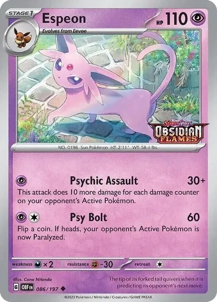 Espeon [Stamped] 86