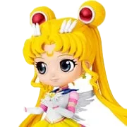Pretty Guardian Sailor Moon Cosmos Eternal Sailor Moon Version A Q Posket Statue