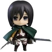 Attack on Titan Mikasa Ackerman Survey Corps Version Nendoroid Action Figure
