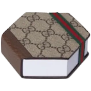 Hexagon sticky notes with gg