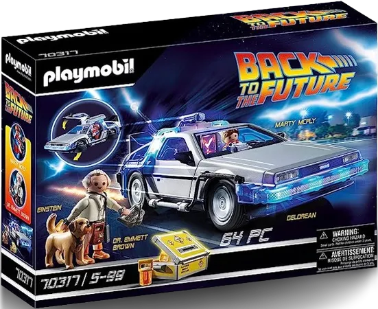 Back to the Future 70317 DeLorean with Light Effects