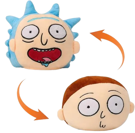 Rick & Morty Reversable Plush