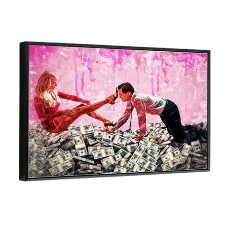 Wolf of Wall Street Canvas Print
