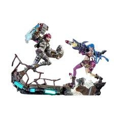 PureArts Jinx and Vi 1/6 Scale Statue Bundle