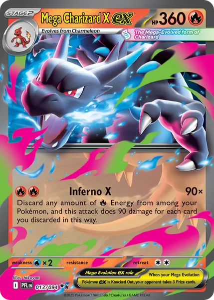 Mega Charizard X ex 013/094 [Holo]
