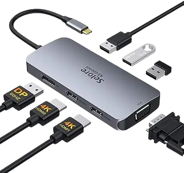 7 in 1 USB C Docking Station