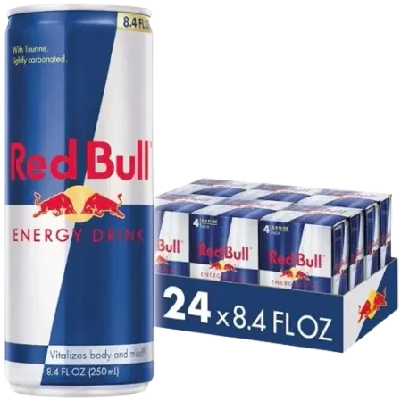 Red Bull Energy Drink, 8.4 Fl Oz, 24 Cans