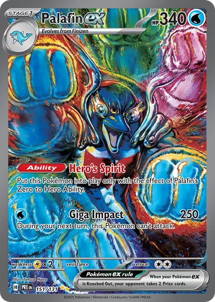 Palafin ex 151/131 [Holo SIR]