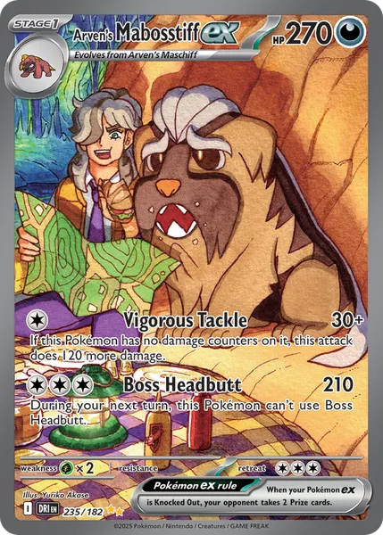 Arven's Mabosstiff ex 235/182 [Holo SIR]