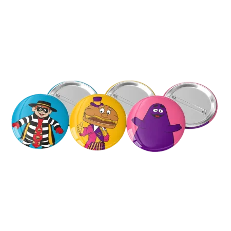 McDonaldland Mini Buttons