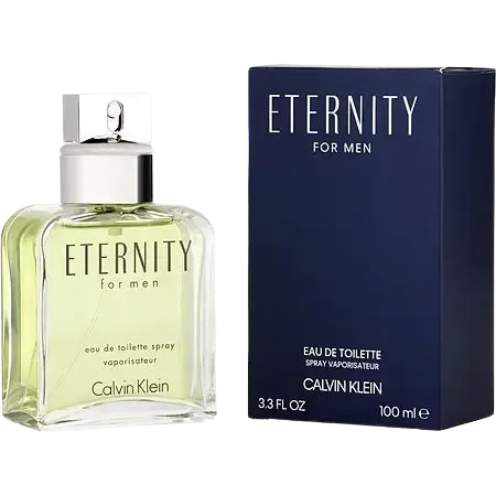 Eternity Cologne Eau De Toilette Spray (New Packaging) 3.4 oz