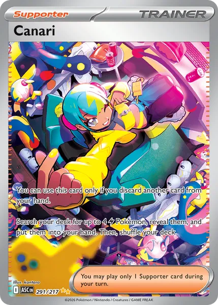 Canari 291/217 [Holo SIR]