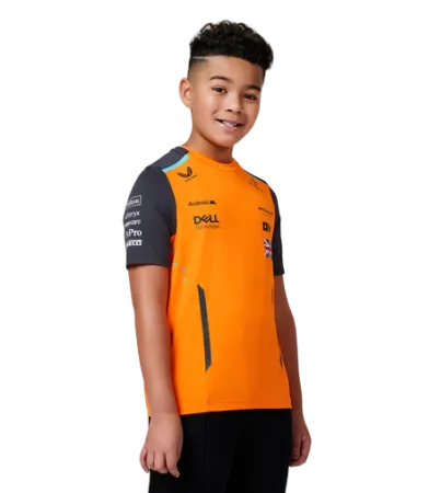 Junior Official Teamwear Set Up T-Shirt Lando Norris Formula 1