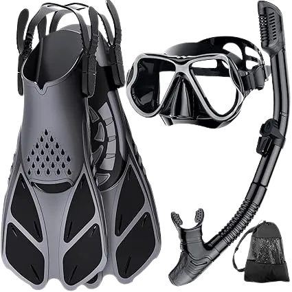Mask Fins Snorkel Set