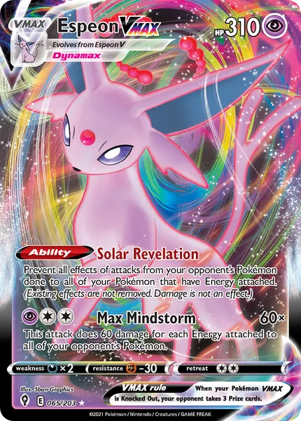 Espeon VMAX 065/203 [Holo]