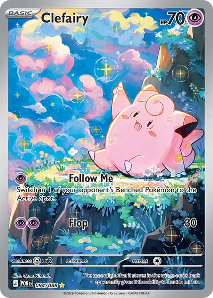 Clefairy 094/088 [Holo IR]