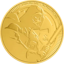 2020 Niue 1 oz Gold $250 Star Wars: Darth Vader BU
