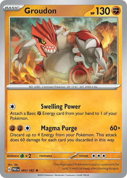 Groudon 093/182 [Holo]
