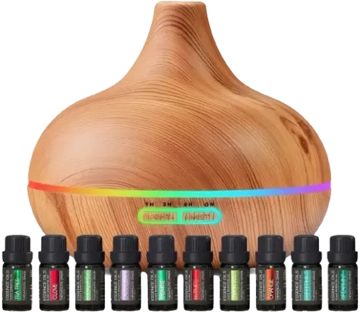 Aromatherapy Diffuser & Essential Oil Set