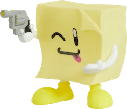 Sticky Note Molded Lamp