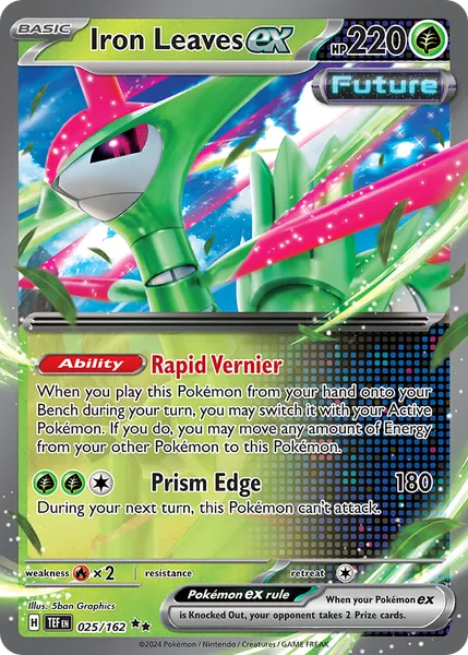 Iron Leaves ex 025/162 [Holo]