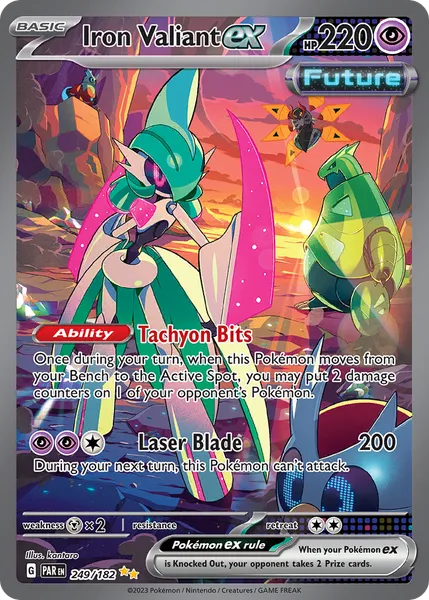 Iron Valiant ex 249/182 [Holo SIR]
