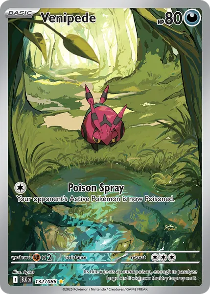 Venipede 132/086 [Holo IR]
