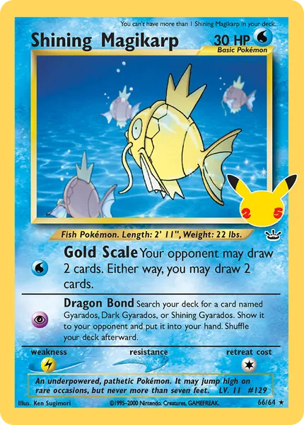 Shining Magikarp 66 [Holo Classic]