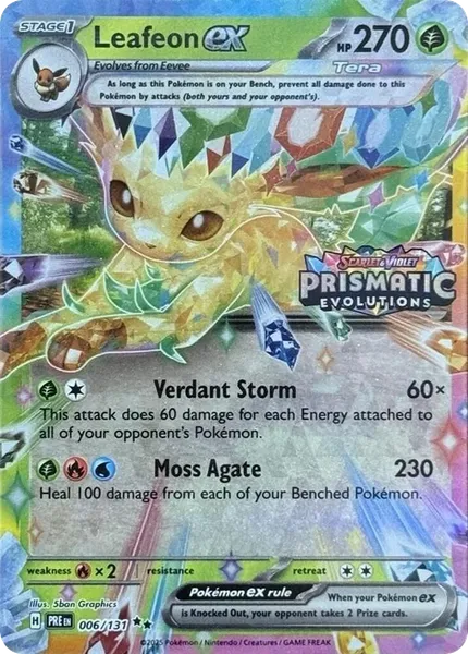 Leafeon Ex [Stamped] 6