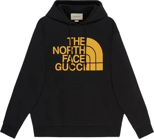 Gucci x The North Face Web Print Hoodie 'Black'