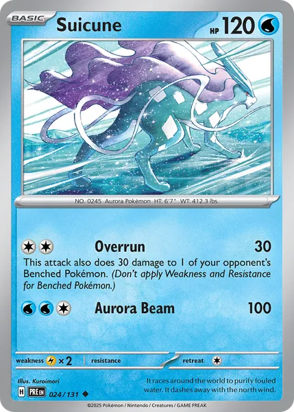 Suicune 024/131 [Master Ball Reverse Holo]