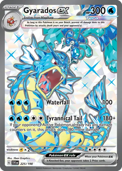Gyarados ex 225/198 [Holo Ultra]