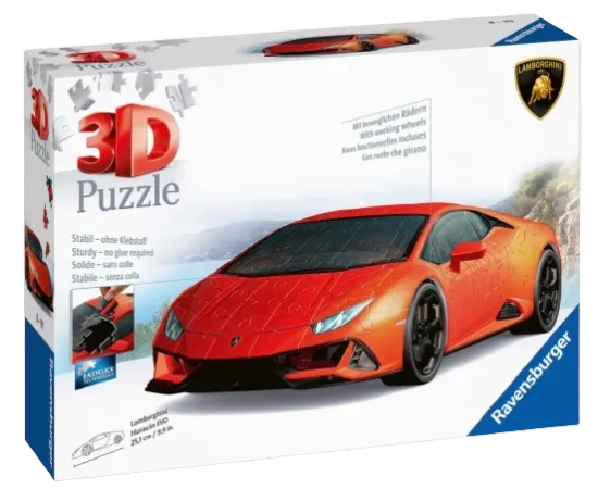 Huracán Evo 3D Puzzle by Ravensburger