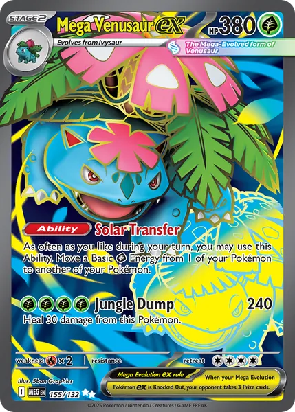 Mega Venusaur ex 155/132 [Holo Ultra]