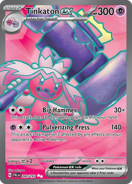 Tinkaton ex 240/193 [Holo Ultra]